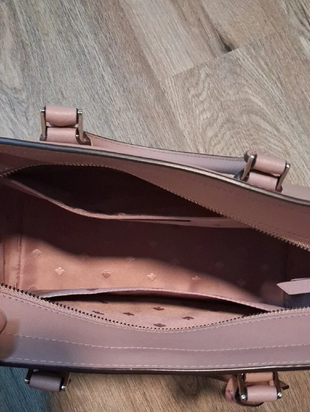 kate spade Blush Rose Leather Satchel